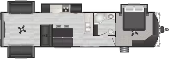 View 2024 Keystone Residence 40RDEN complete specs and manufacturer brochures