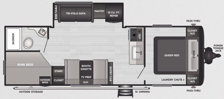 View 2024 Keystone Springdale Villa 250BH complete specs and manufacturer brochures