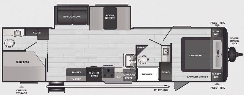 View 2024 Keystone Springdale Villa 310DB complete specs and manufacturer brochures