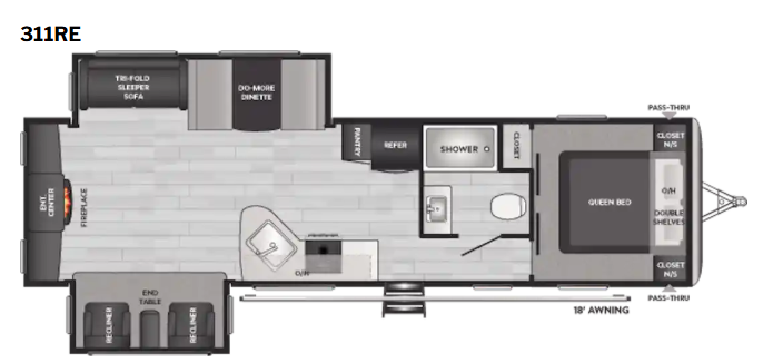 View 2024 Keystone Springdale Villa 311RE complete specs and manufacturer brochures