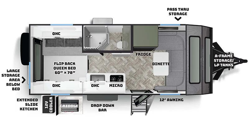 View 2024 Palomino Pause 16.4 complete specs and manufacturer brochures