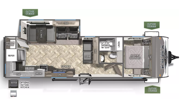View 2024 Palomino Puma 28RKQS complete specs and manufacturer brochures