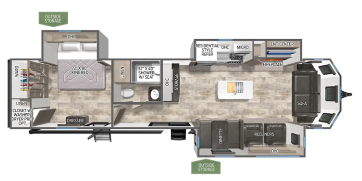 View 2024 Palomino Puma 37PFL complete specs and manufacturer brochures