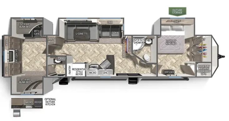 View 2024 Palomino Puma 39PQB complete specs and manufacturer brochures