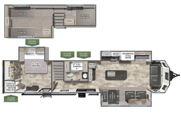 View 2024 Palomino Puma 402LFT complete specs and manufacturer brochures