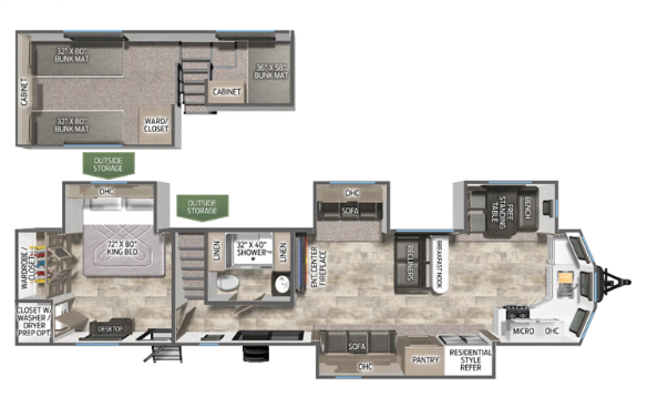View 2024 Palomino Puma 403LFT complete specs and manufacturer brochures