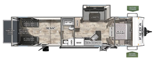 View 2024 Palomino Puma Unleashed 29TH complete specs and manufacturer brochures