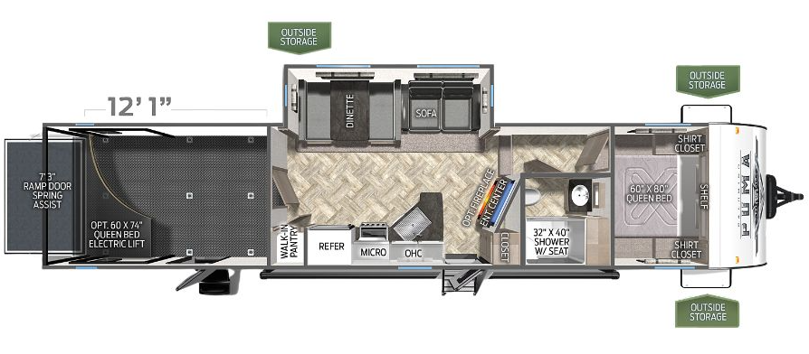 View 2024 Palomino Puma Unleashed 382THS complete specs and manufacturer brochures