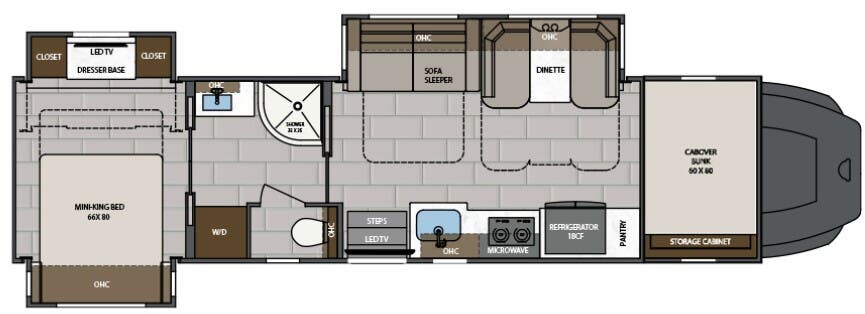 View 2024 Renegade RV Classic 38CSB complete specs and manufacturer brochures