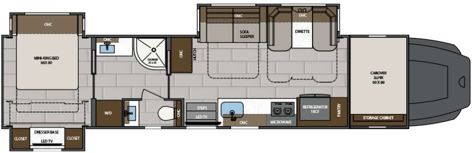 View 2024 Renegade RV Classic 41CMB complete specs and manufacturer brochures