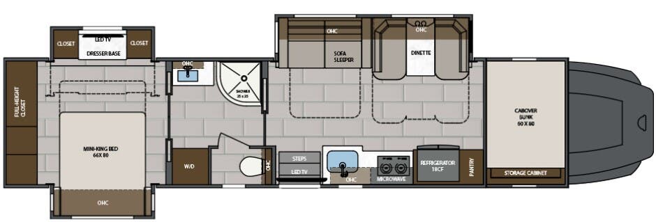 View 2024 Renegade RV Classic 41CRW complete specs and manufacturer brochures