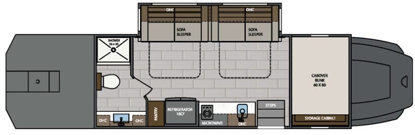 View 2024 Renegade RV Classic CS170 complete specs and manufacturer brochures