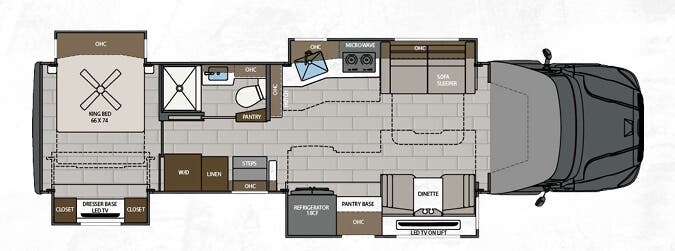 View 2024 Renegade RV Explorer 38EMB complete specs and manufacturer brochures