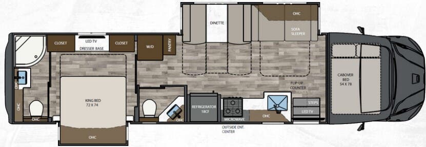 View 2024 Renegade RV Valencia 38RB complete specs and manufacturer brochures