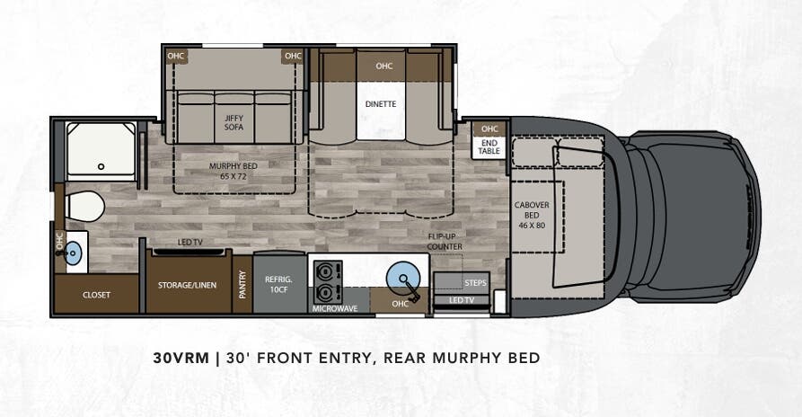 View 2024 Renegade RV Veracruz 30VRM complete specs and manufacturer brochures