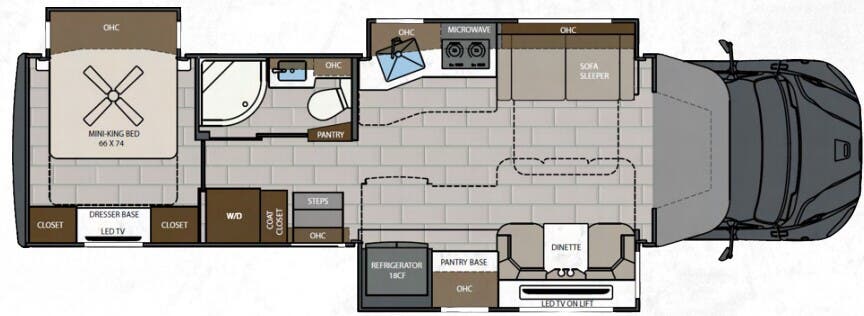 View 2024 Renegade RV Verona LE 37LMB complete specs and manufacturer brochures