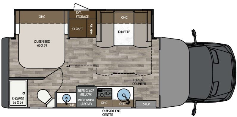 View 2024 Renegade RV Vienna 25FWS complete specs and manufacturer brochures