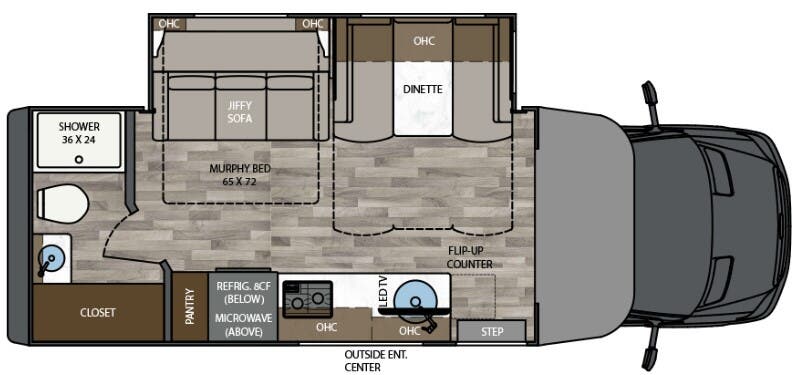 View 2024 Renegade RV Vienna 25RML complete specs and manufacturer brochures