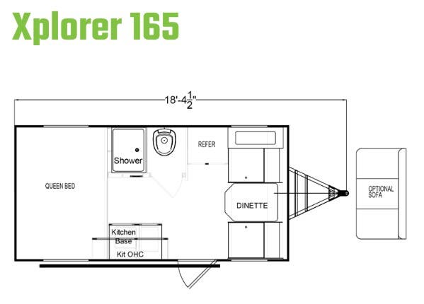 View 2024 Riverside RV Xplorer 165 complete specs and manufacturer brochures