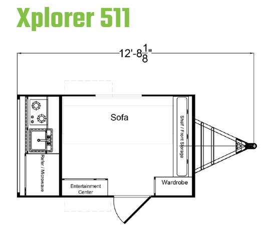 View 2024 Riverside RV Xplorer 511 complete specs and manufacturer brochures