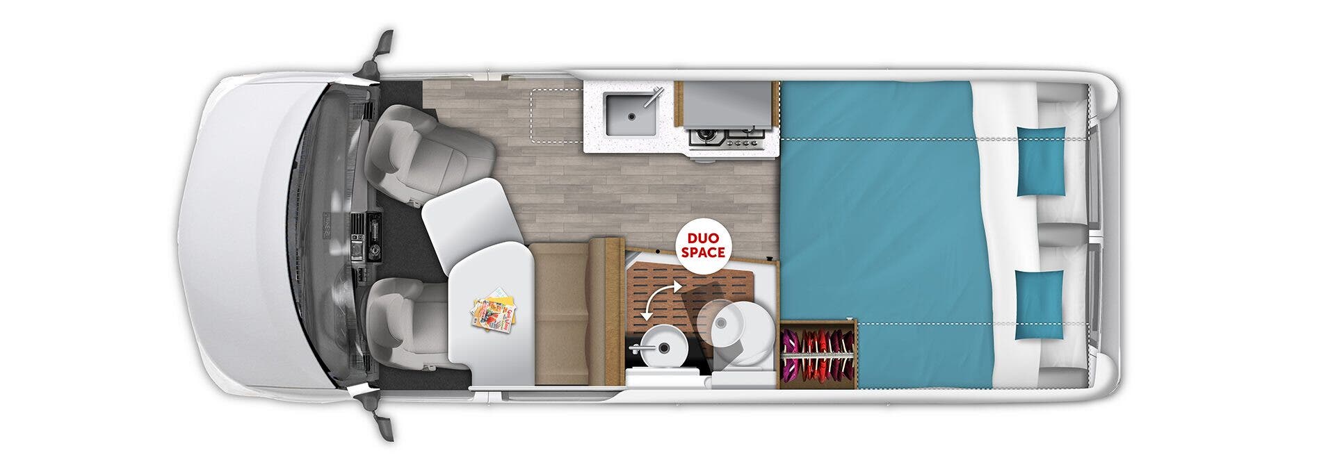 View 2024 Roadtrek Pivot Base complete specs and manufacturer brochures