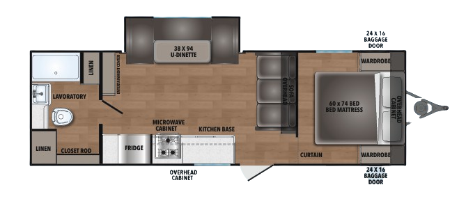 View 2024 Shasta I-5 525RB complete specs and manufacturer brochures