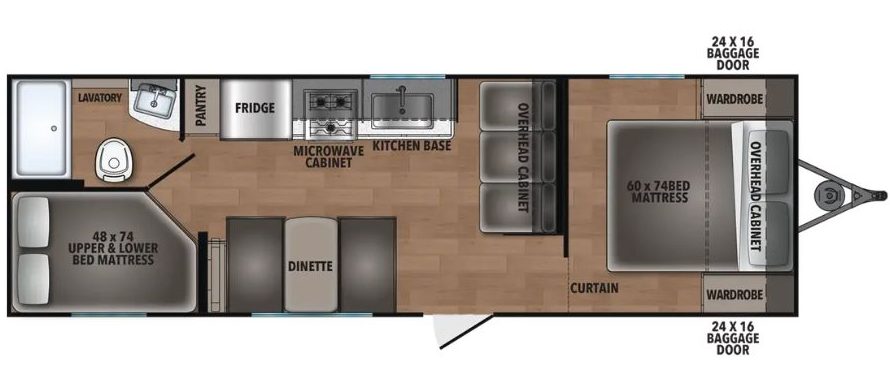 View 2024 Shasta I-5 526BH complete specs and manufacturer brochures