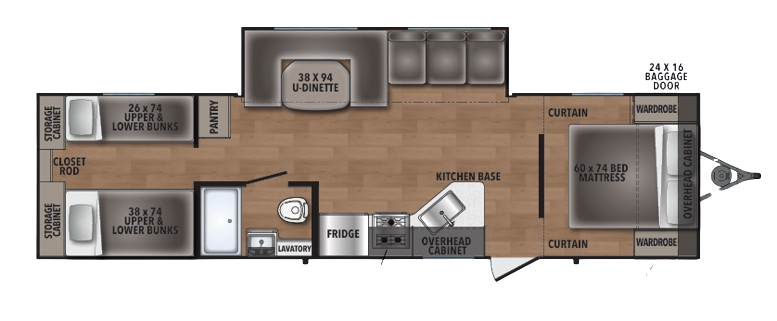 View 2024 Shasta I-5 530QB complete specs and manufacturer brochures