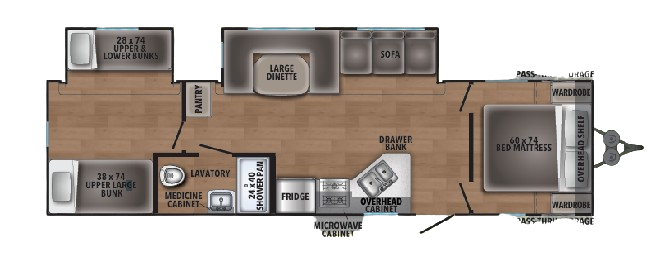 View 2024 Shasta I-5 532DS complete specs and manufacturer brochures