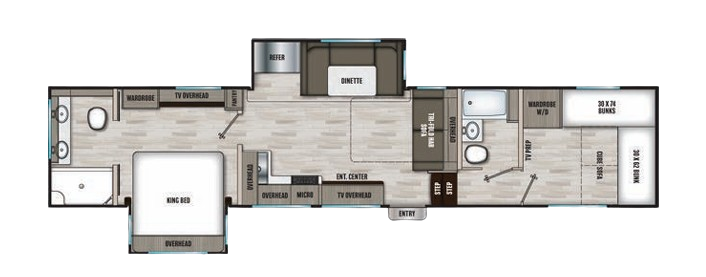 View 2024 Shasta Phoenix 355FBX complete specs and manufacturer brochures