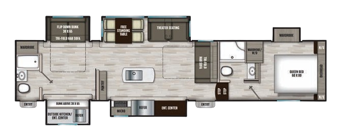 View 2024 Shasta Phoenix 367BH complete specs and manufacturer brochures