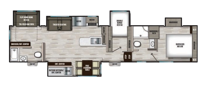 View 2024 Shasta Phoenix 373MBRB complete specs and manufacturer brochures