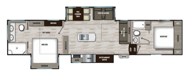 View 2024 Shasta Phoenix 381DBL complete specs and manufacturer brochures