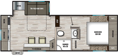 View 2024 Shasta Phoenix Lite 235RK complete specs and manufacturer brochures