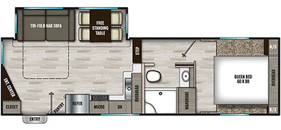 View 2024 Shasta Phoenix Lite 25RE complete specs and manufacturer brochures