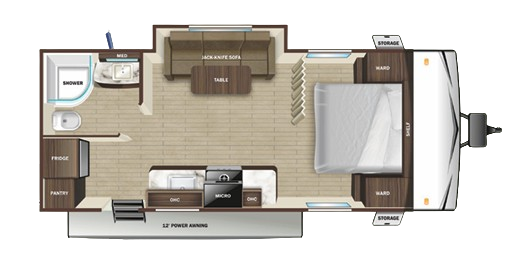 View 2024 Starcraft Autumn Ridge 20FBS complete specs and manufacturer brochures