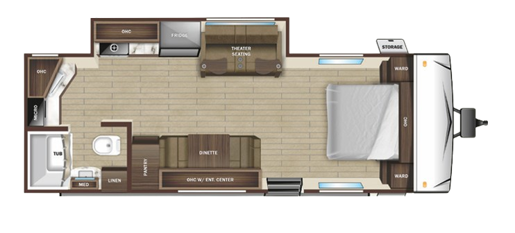 View 2024 Starcraft Autumn Ridge 25FB complete specs and manufacturer brochures