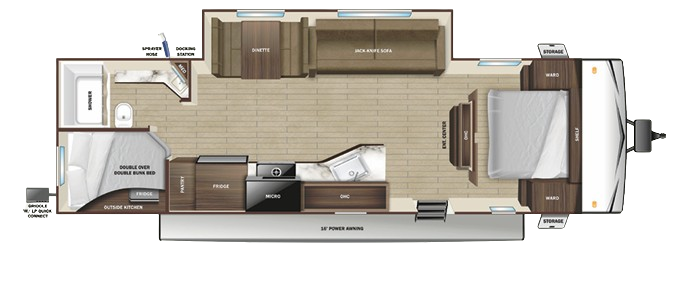 View 2024 Starcraft Autumn Ridge 26BHS complete specs and manufacturer brochures