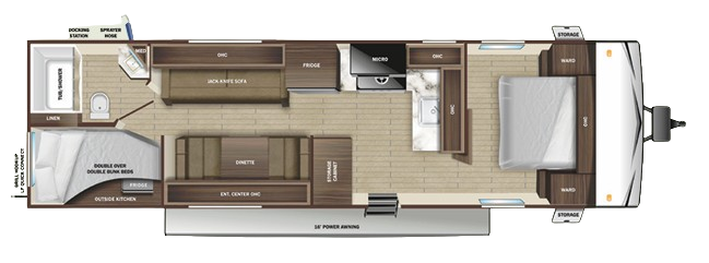 View 2024 Starcraft Autumn Ridge 27BH complete specs and manufacturer brochures