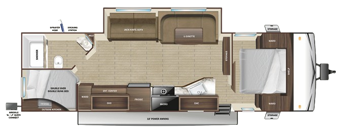 View 2024 Starcraft Autumn Ridge 28BHS complete specs and manufacturer brochures