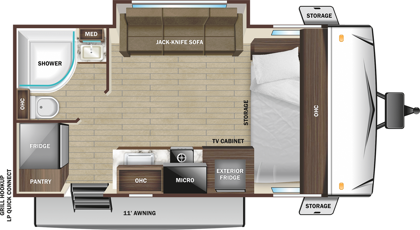 View 2024 Starcraft Super Lite Maxx 16FBS complete specs and manufacturer brochures