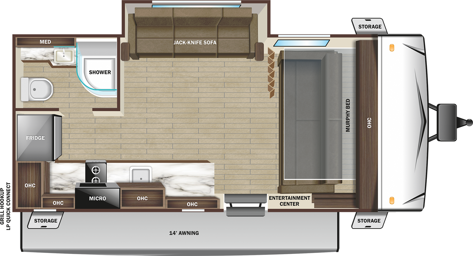 View 2024 Starcraft Super Lite Maxx 17MDS complete specs and manufacturer brochures