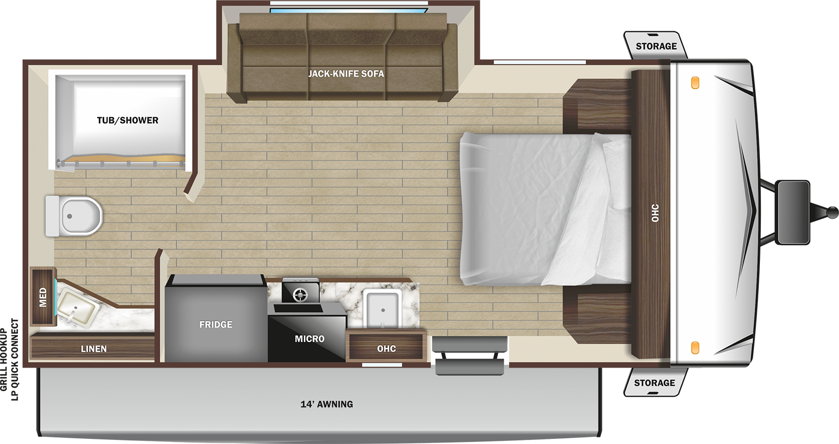 View 2024 Starcraft Super Lite Maxx 18RBS complete specs and manufacturer brochures