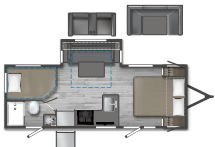 View 2024 Winnebago Minnie 2326BH complete specs and manufacturer brochures