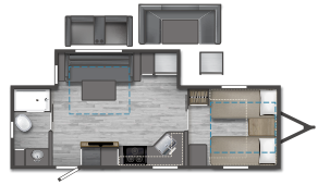 View 2024 Winnebago Minnie 2327TB complete specs and manufacturer brochures