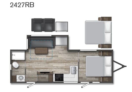 View 2024 Winnebago Voyage 2427RB complete specs and manufacturer brochures