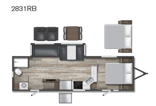 View 2024 Winnebago Voyage 2831RB complete specs and manufacturer brochures