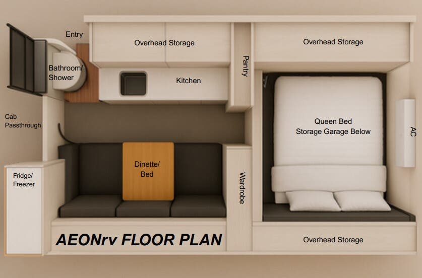 View 2025 AEONrv AEONrv Base complete specs and manufacturer brochures