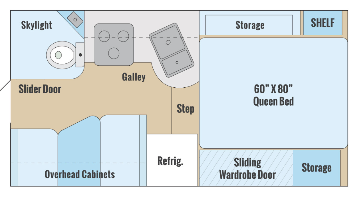 View 2025 Adventurer Adventurer 89RB complete specs and manufacturer brochures