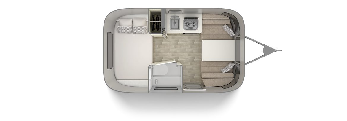 View 2025 Airstream Bambi 16RB complete specs and manufacturer brochures